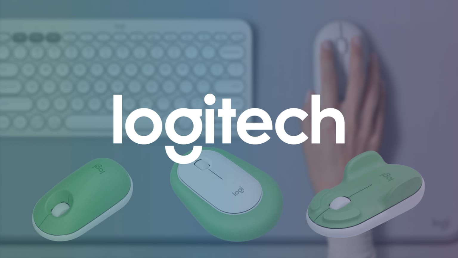 Logitech 3D geprinte muizen