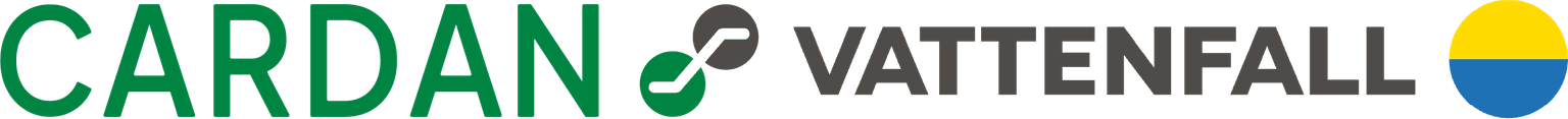 logo cardan en vattenfall