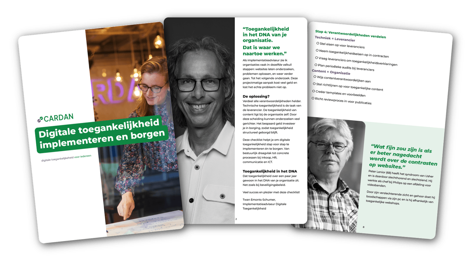 mockup checklist digitale teogankelijkheid implementeren en borgen